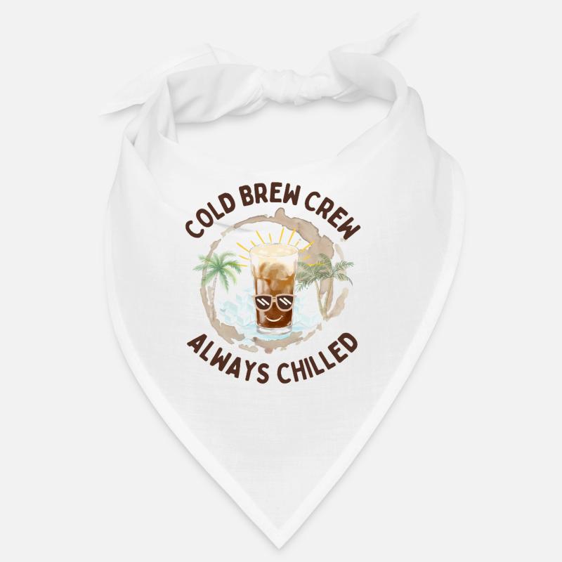 Cold Brew Crew – Always Chilled Coffee Design Bandana