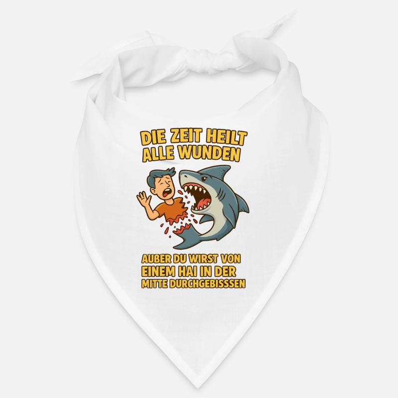 Time heals sore shark Bandana