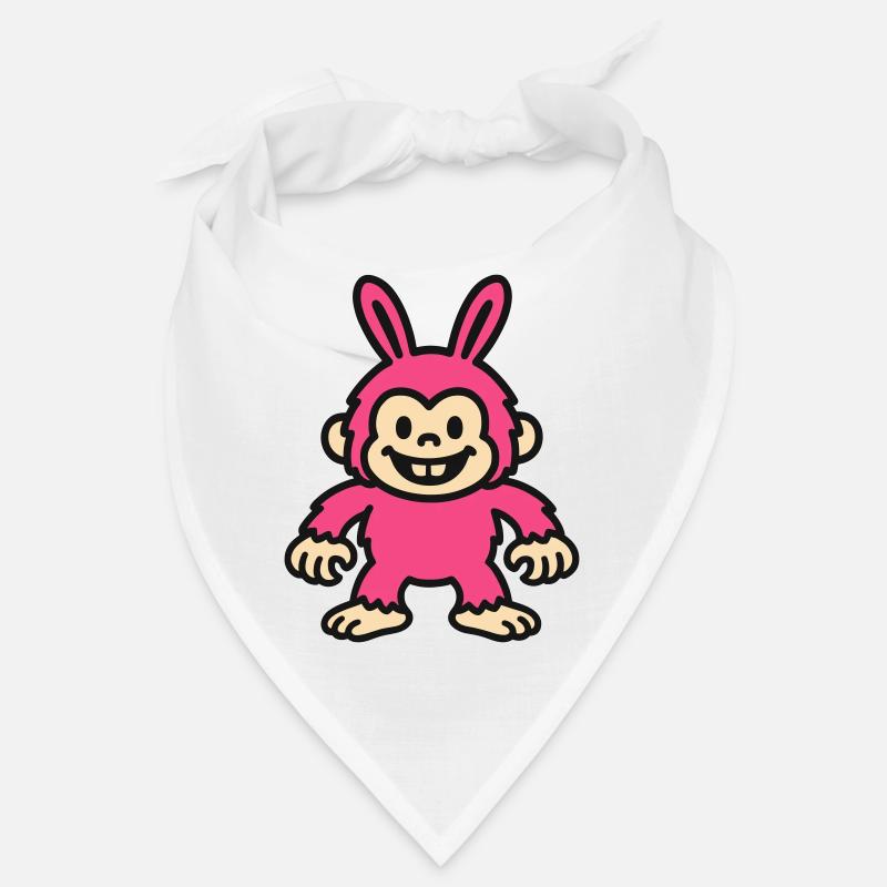 Rabbit Monkey Bandana