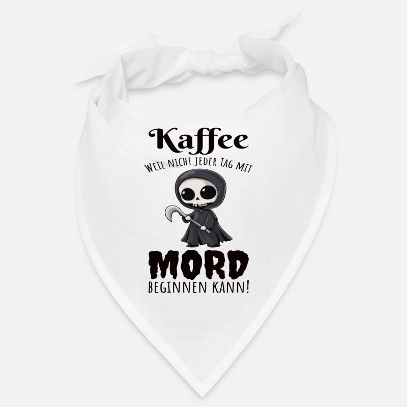 Kaffee Sensenmann Kaffeetrinker Bandana