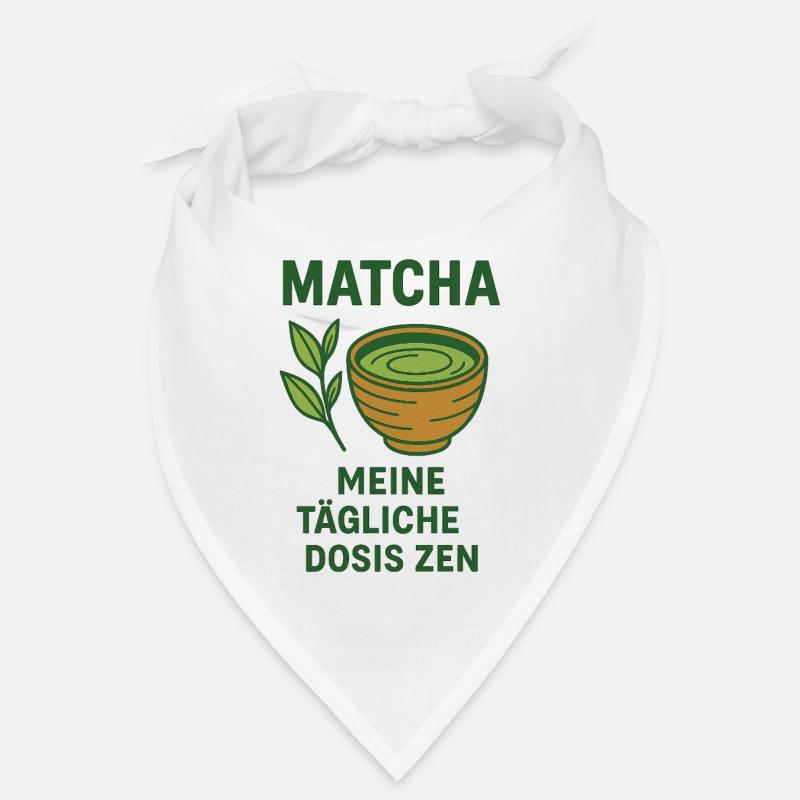 Tasse design Matcha Coffee Lover Vert Bandana