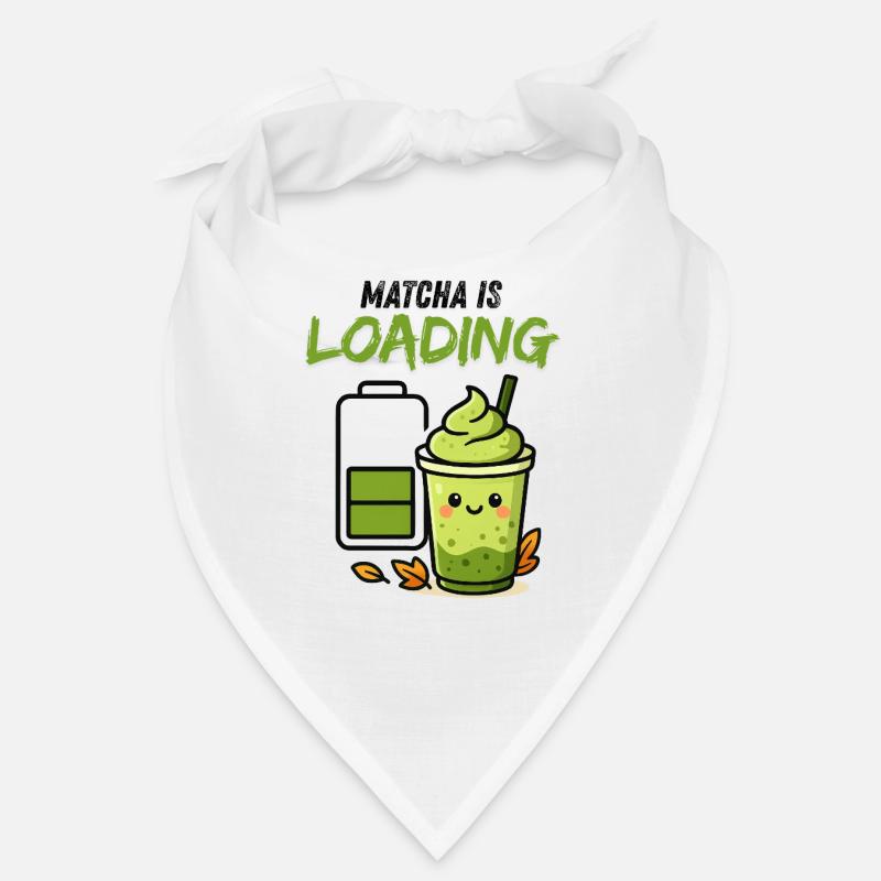 Loading Screen Green Smoothie Matcha Viral Bandana