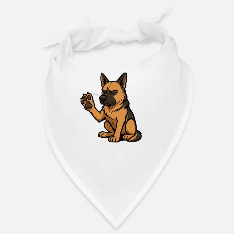 Talk to the paw German Shepherd DSH Bandana