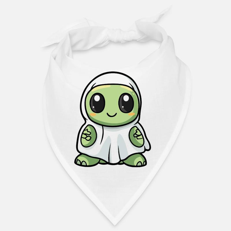 Turtle Halloween Ghost Bandana