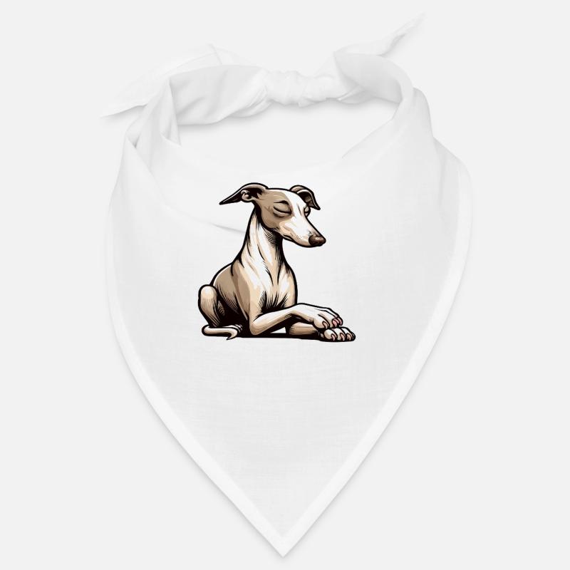 Parlez à la patte Whippet Greyhound Whippets Bandana