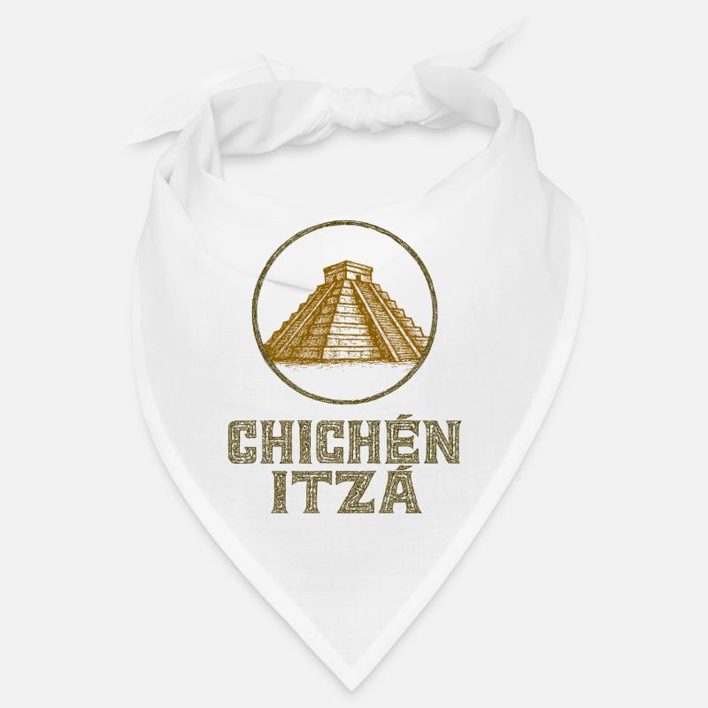 Chichen Itza Temple Vintage Bandana