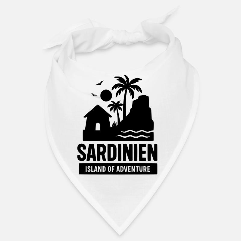 Sardinia Landmarks Bandana