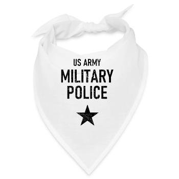 US Army - Military Police - Militär Polizei - USA - Bandana - Weiß - Vorne