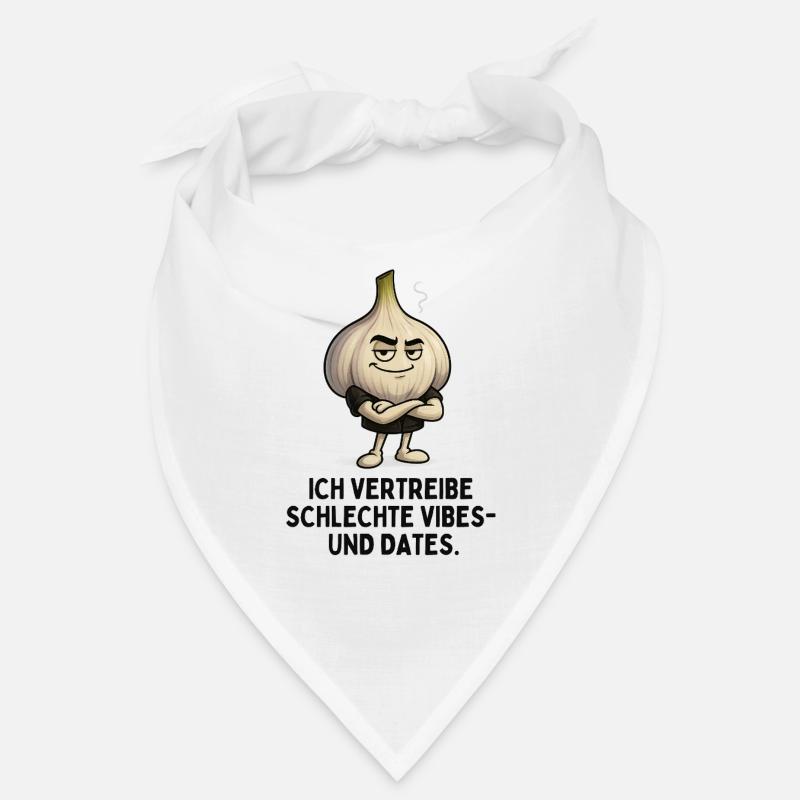 Knoblauch Vibes Gegen Schlechte Dates Bandana