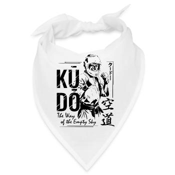 Kudo - Der Weg des leeren Himmels | Japanische Kampfkunst - Bandana - Weiß - Vorne