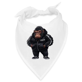 Gorilla Coach - Bandana - Weiß - Vorne