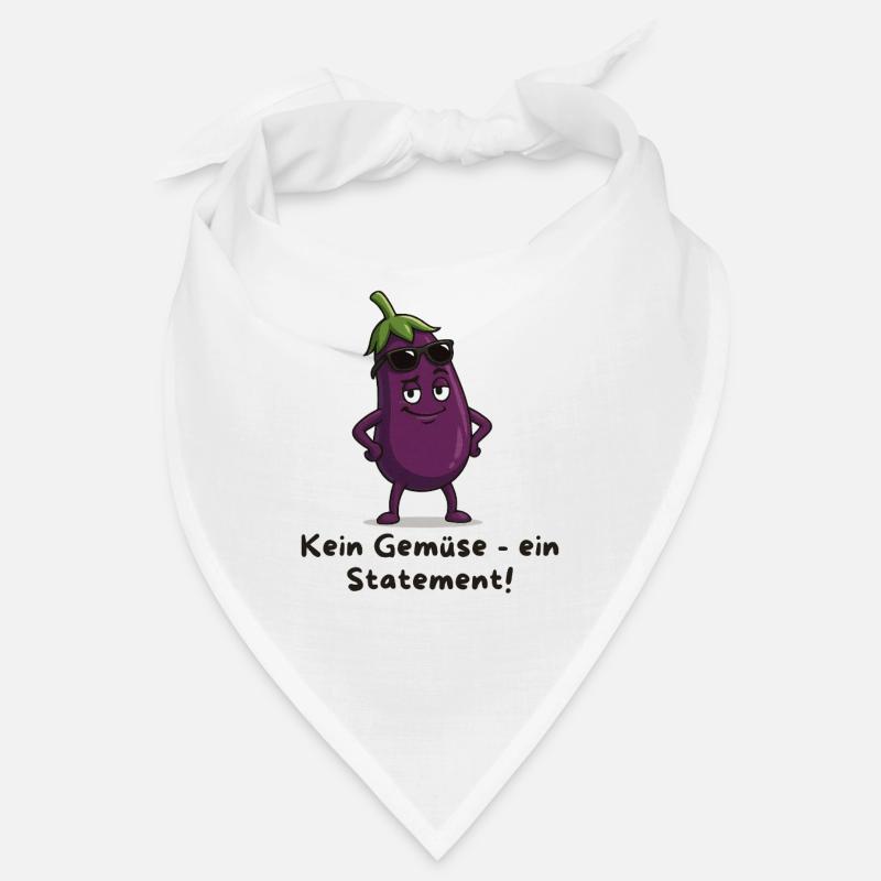 Eggplant with Style – No Vegetable Statement Bandana