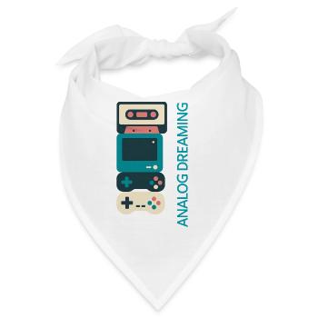 Analog Dreaming Konsolenstapel - Bandana - Weiß - Vorne