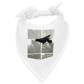 Tauben - Bandana - Weiß - Vorne