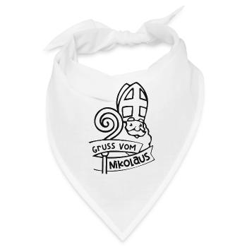 Nikolaus Gruss - Bandana - Weiß - Vorne