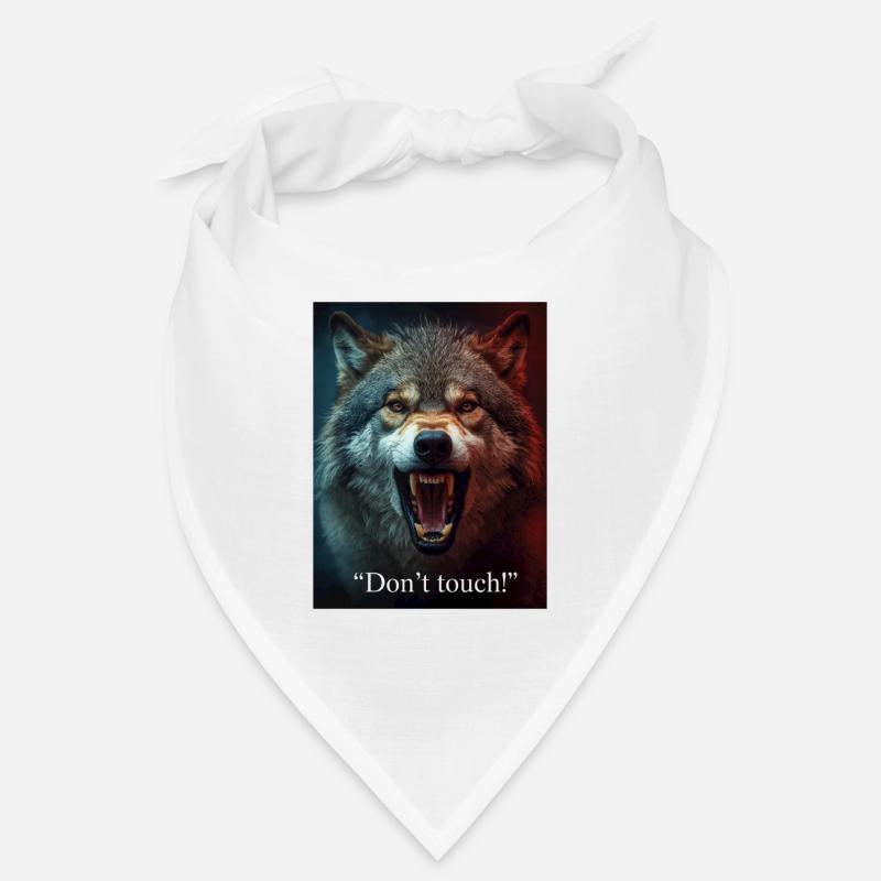 Wolf Attack Don't Touch Bandana