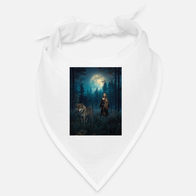 Moonlight Forest Guardian Bandana