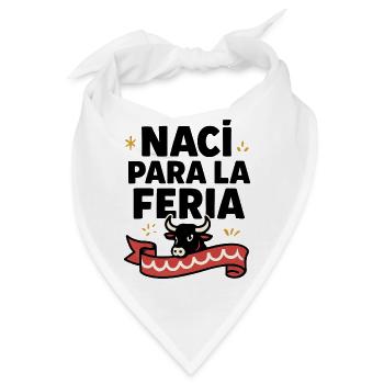 Naci para la feria - Bandana - Weiß - Vorne
