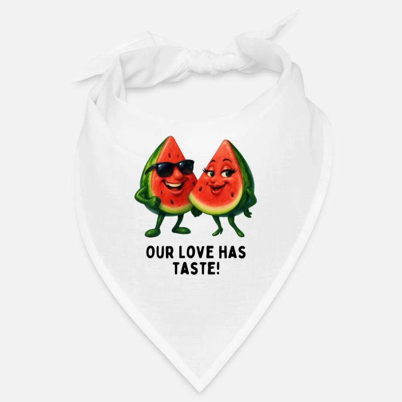 Melonenliebe mit Geschmack Bandana