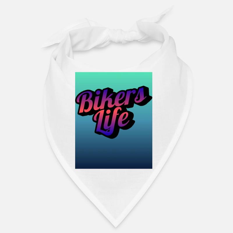 Biker Lebensgradient Bandana
