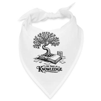 Der Baum des Wissens - Bandana - Weiß - Vorne