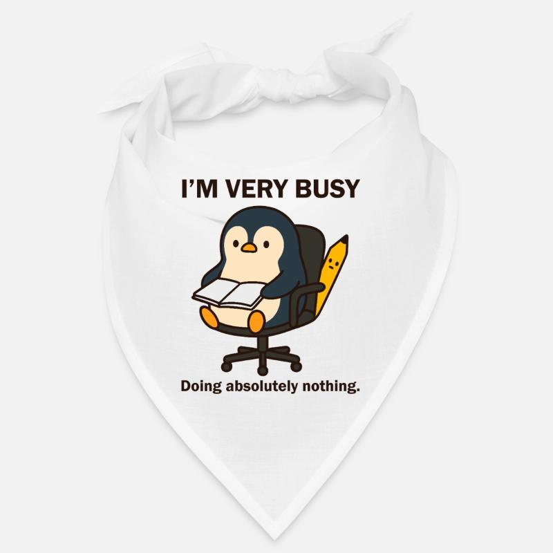 Très Occupé Penguin Bandana