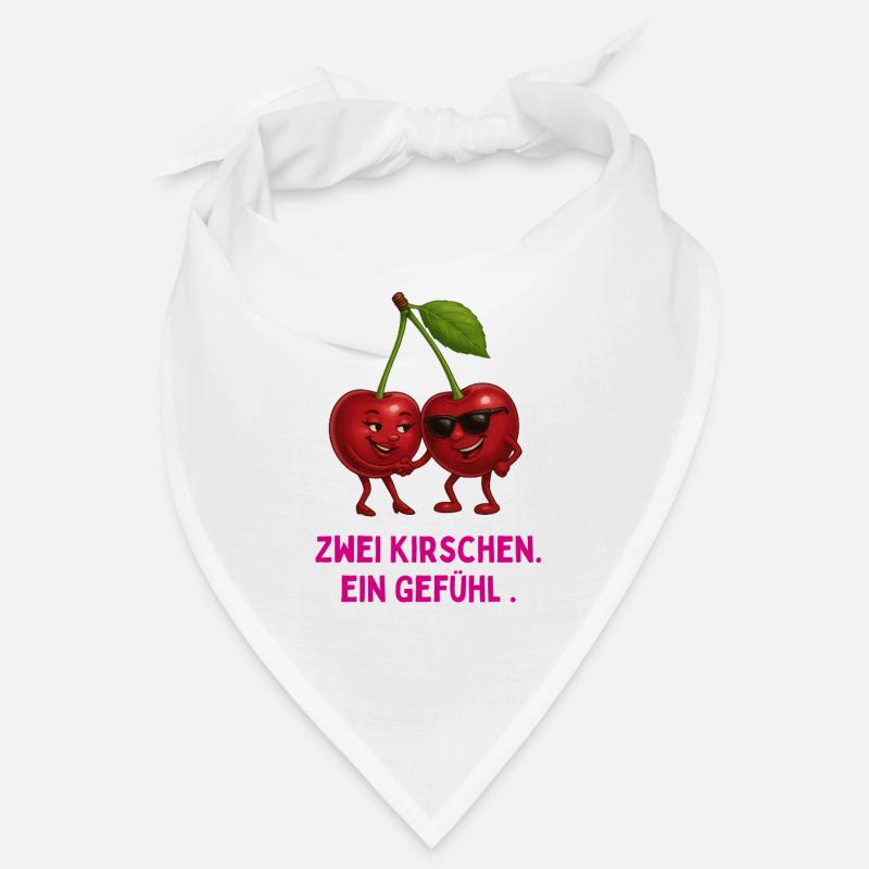 Two cherries, one feeling Bandana