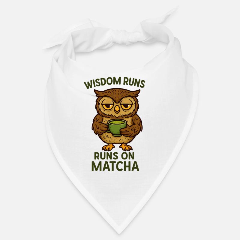 Chouette matcha / Chouette grand-duc Bandana