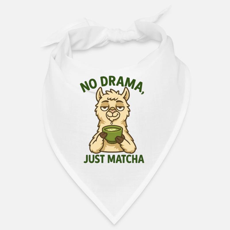 Pas de drame Llama Juste du matcha Bandana