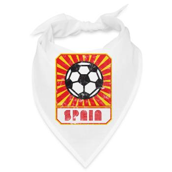Spain Fussball - Bandana - Weiß - Vorne