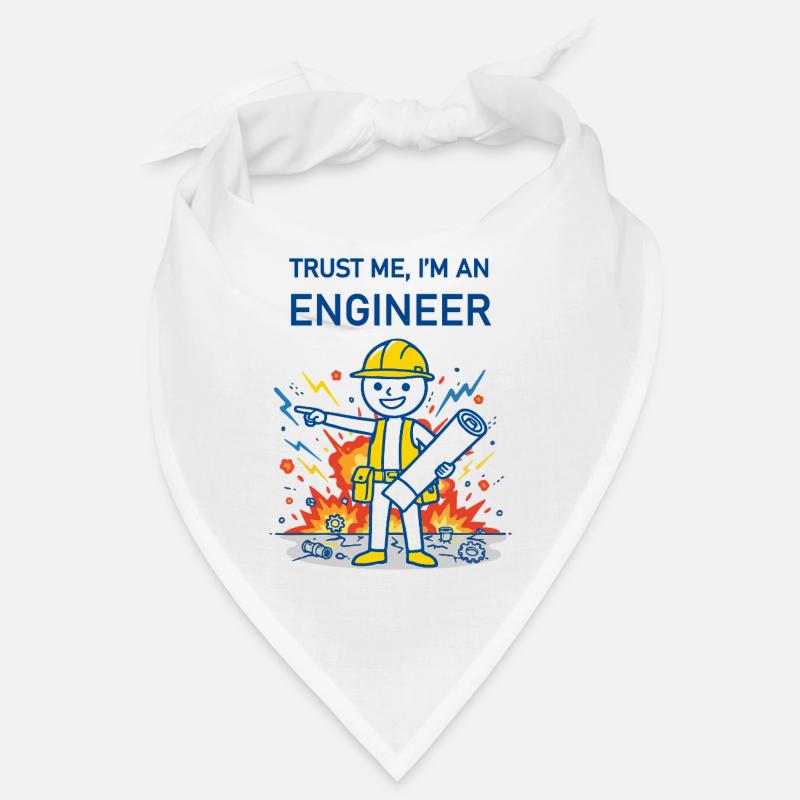 Trust Me, I'm an Engineer - for light background Bandana