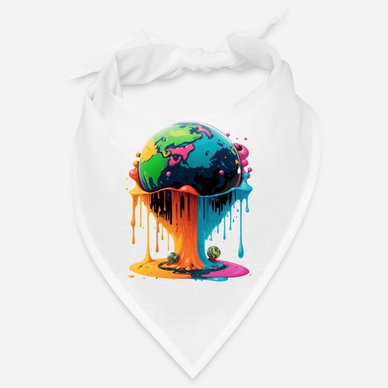 Globe - Earth - Globe Bandana