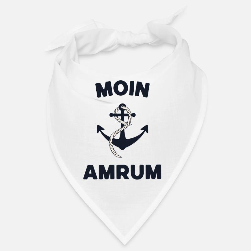 Moin Amrum – Maritimes Anker-Design Bandana