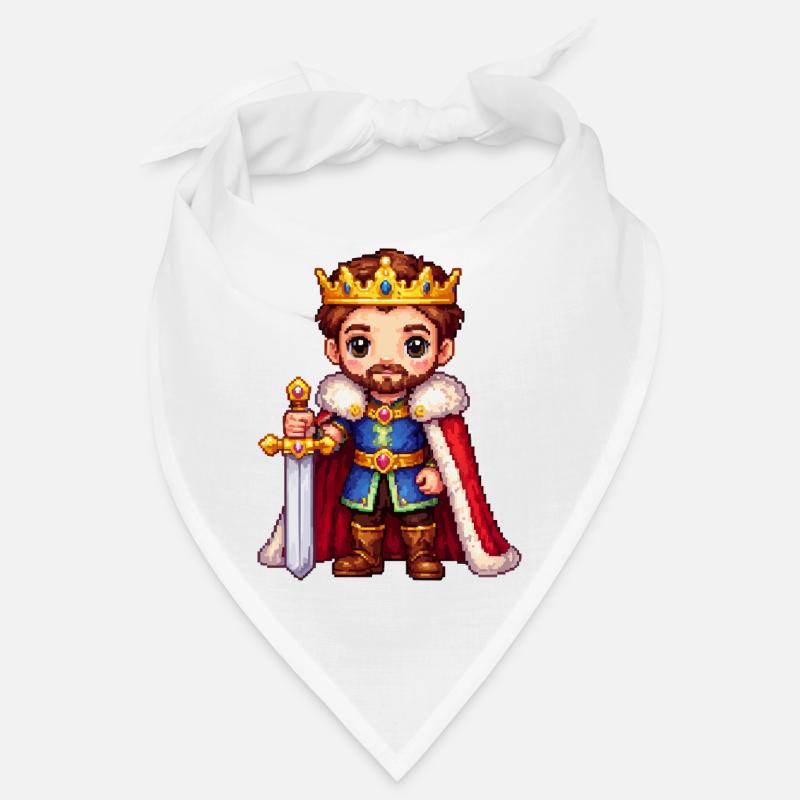 Royal Pixel Warrior Bandana