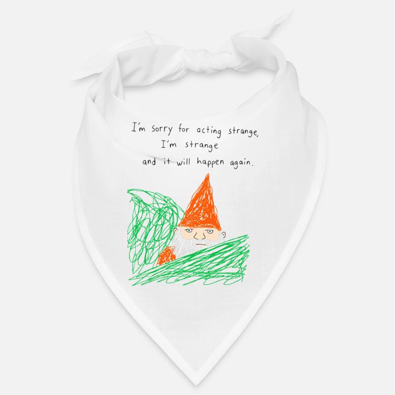 Désolé d’agir comme un gnome de jardin bizarre Bandana