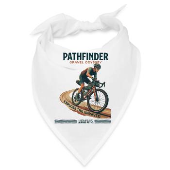 Pathfinder Gravel Odyssee - Bandana - Weiß - Vorne