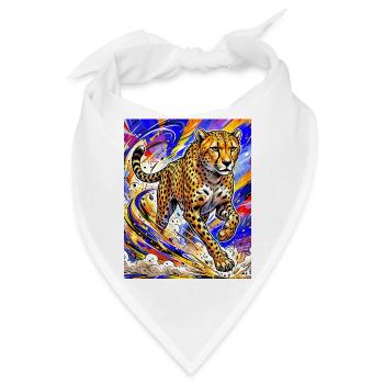 Gepard - Bandana - Weiß - Vorne