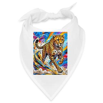 Gepard - Bandana - Weiß - Vorne