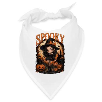 geisterhaft - Bandana - Weiß - Vorne