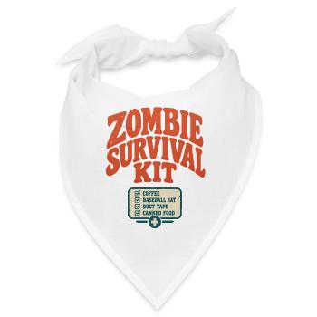 Zombie Survival Kit - Bandana - Weiß - Vorne