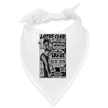 LOTUS CLUB - Bandana - Weiß - Vorne