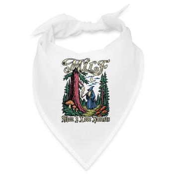 Waldmagie - Bandana - Weiß - Vorne