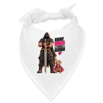 Knight Kitten Wächter - Bandana - Weiß - Vorne