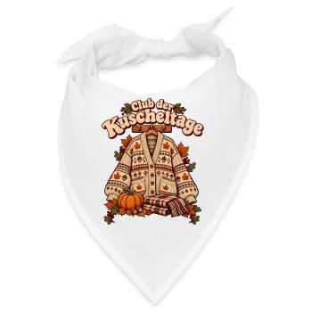 Club der Kuscheltage - Bandana - Weiß - Vorne