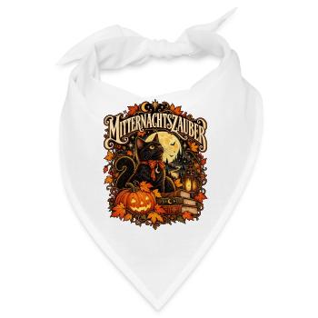 Mitternachtszauber - Bandana - Weiß - Vorne