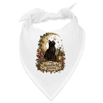 Vom Mondlicht geleitet - Bandana - Weiß - Vorne