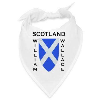 Scotland William Wallace II - Bandana - Weiß - Vorne