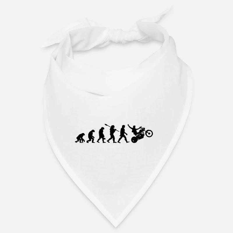 Motorcycle Biker Evolution Motorcyclists Bandana