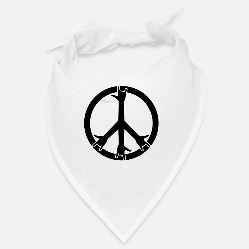 Peace and Rock! Bandana