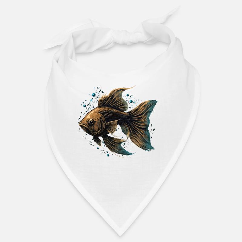 Brown Fish Bandana